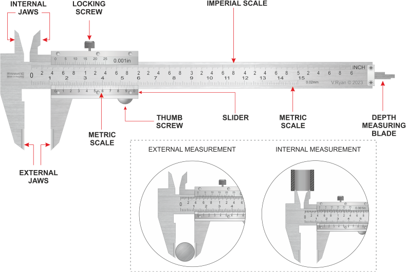 Calipers: 4 ways to measure - Higher Precision